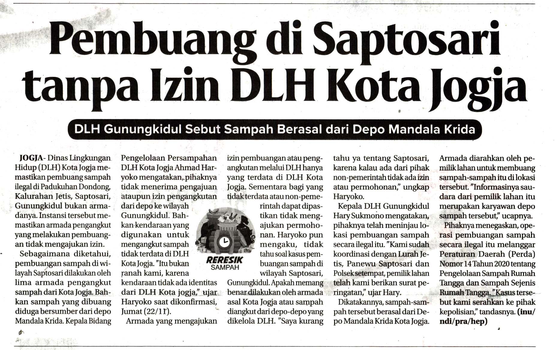 Kliping jogja terbaru