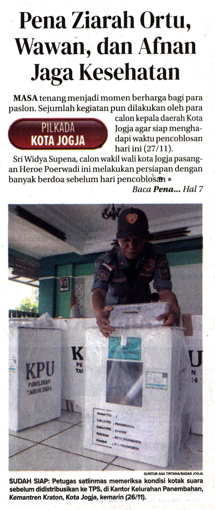 Kliping jogja terbaru