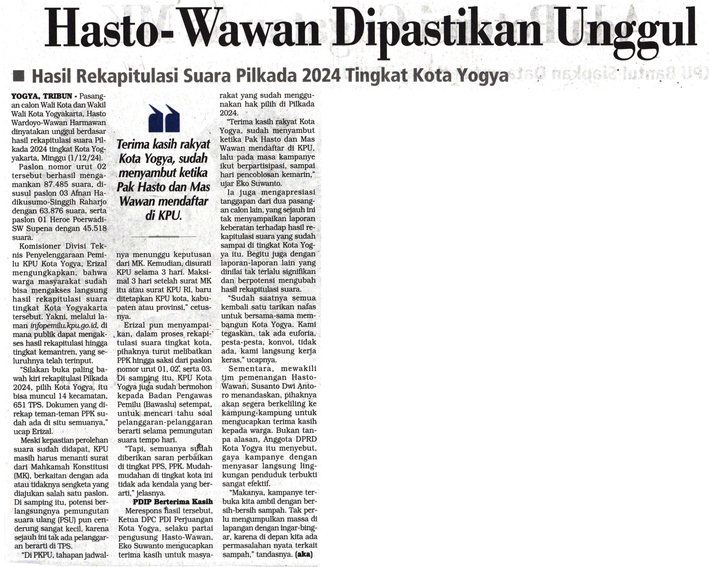 Kliping jogja terbaru