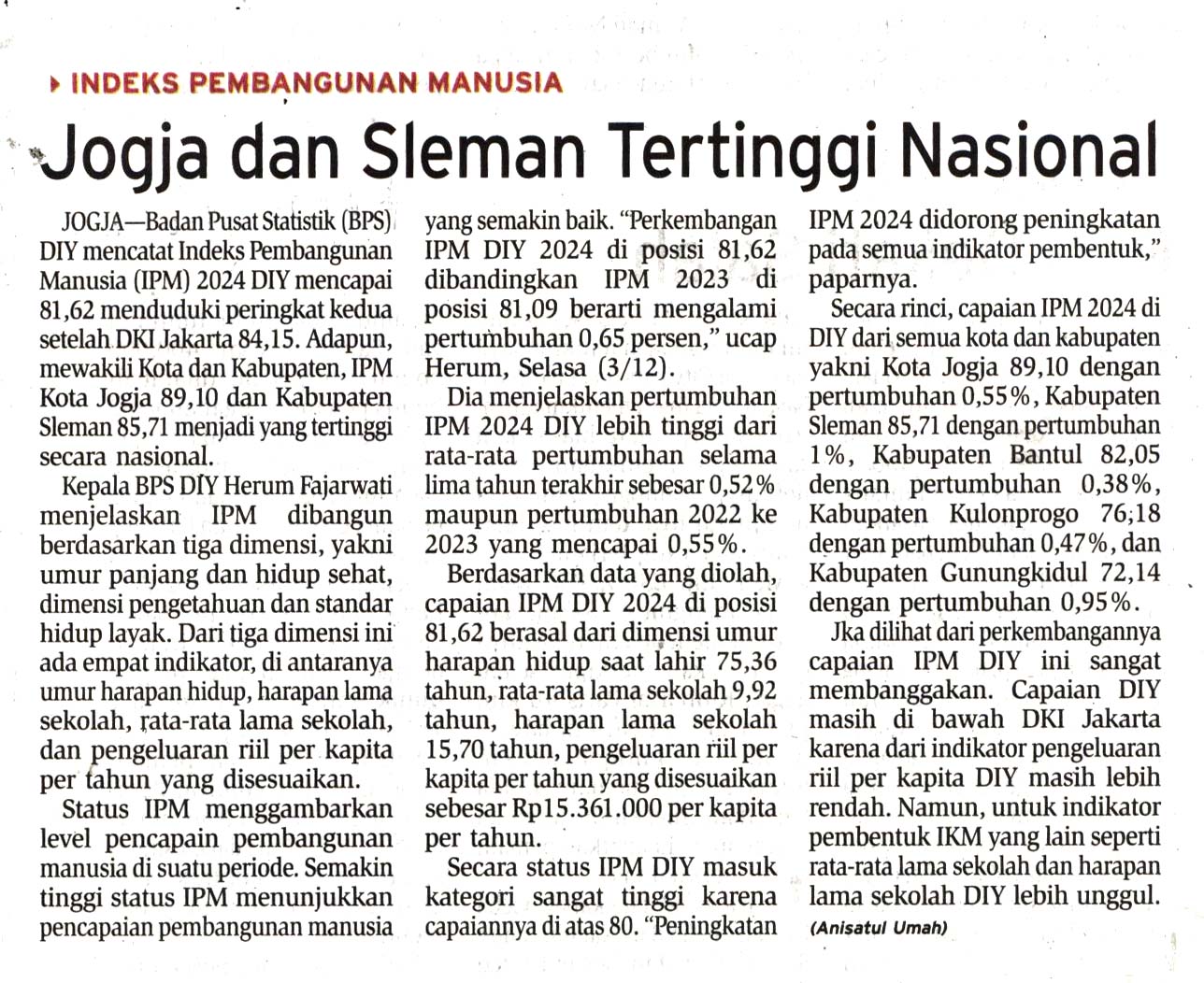 Kliping jogja terbaru