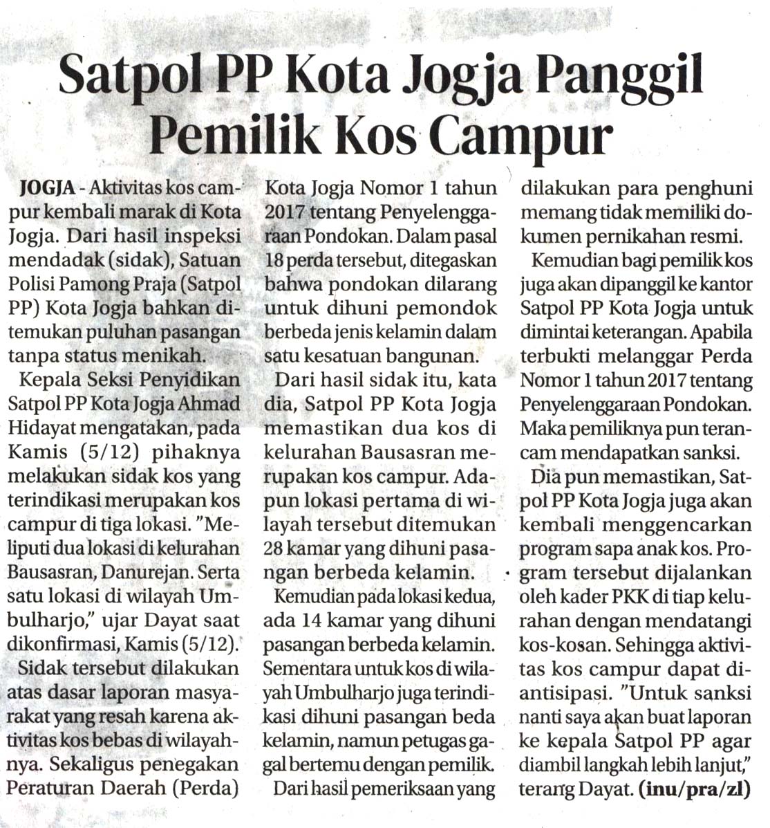 Kliping jogja terbaru