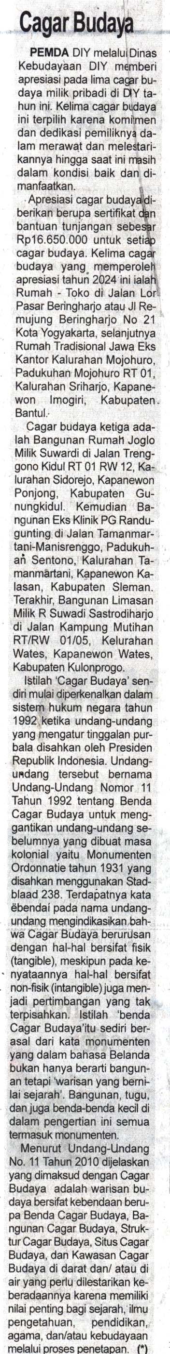 Kliping jogja terbaru