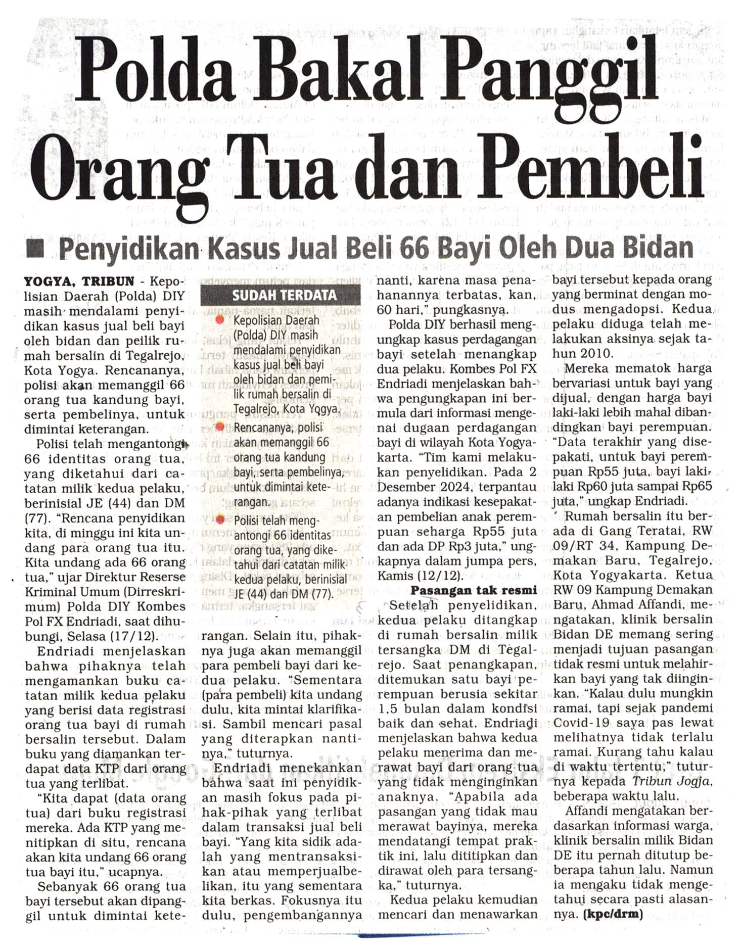 Kliping jogja terbaru