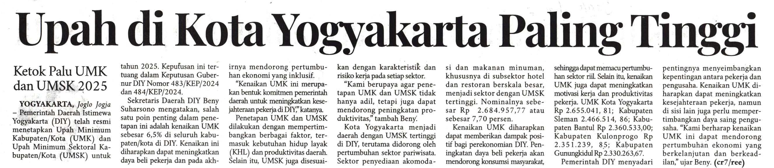 Kliping jogja terbaru