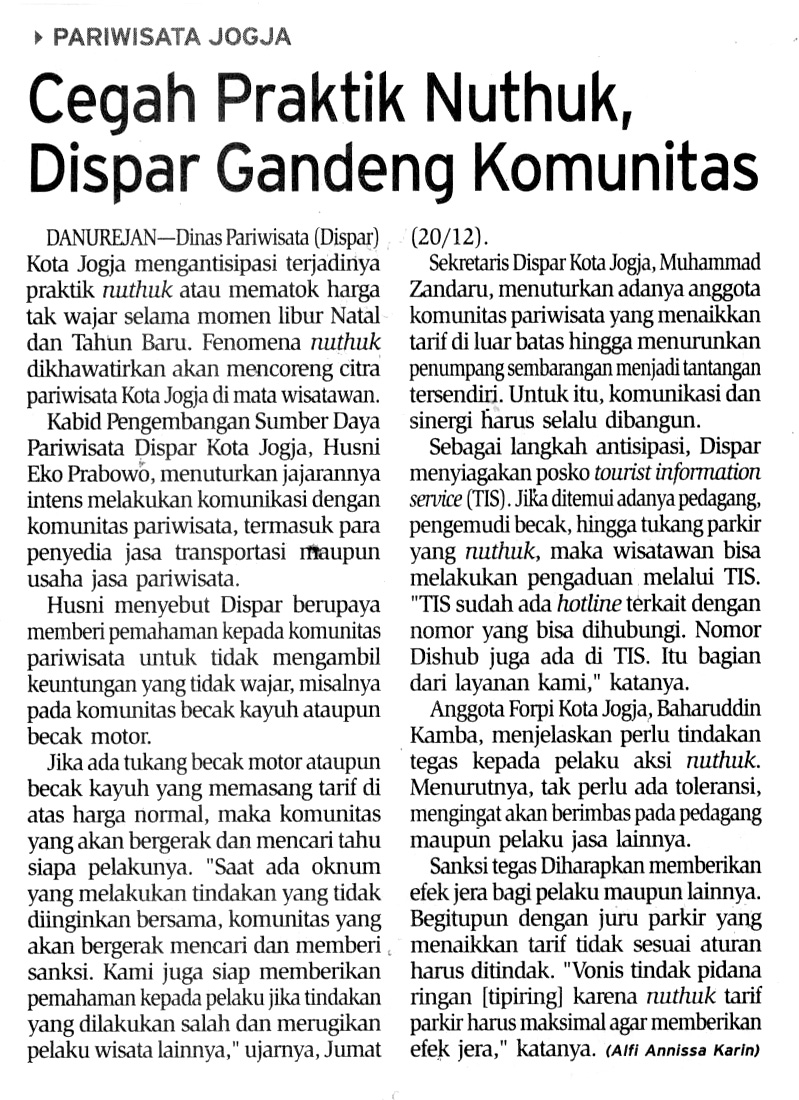 Kliping jogja terbaru