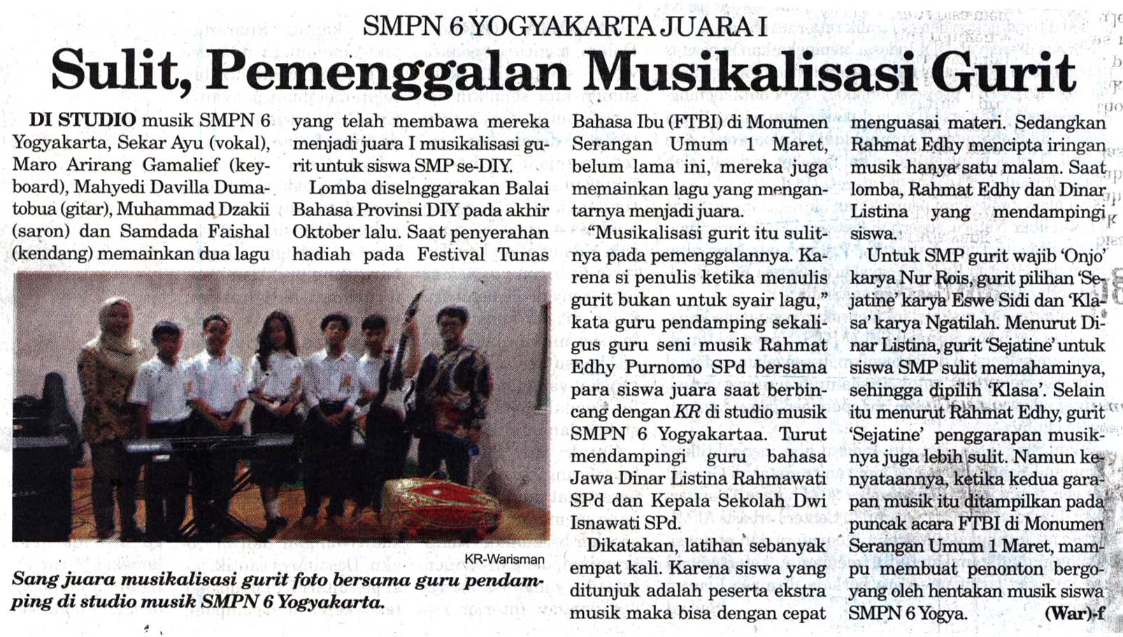 Kliping jogja terbaru