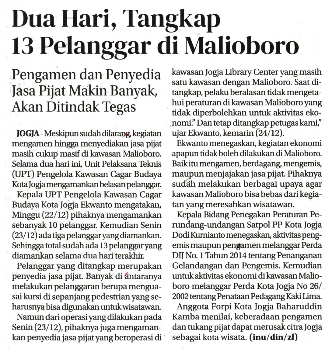 Kliping jogja terbaru