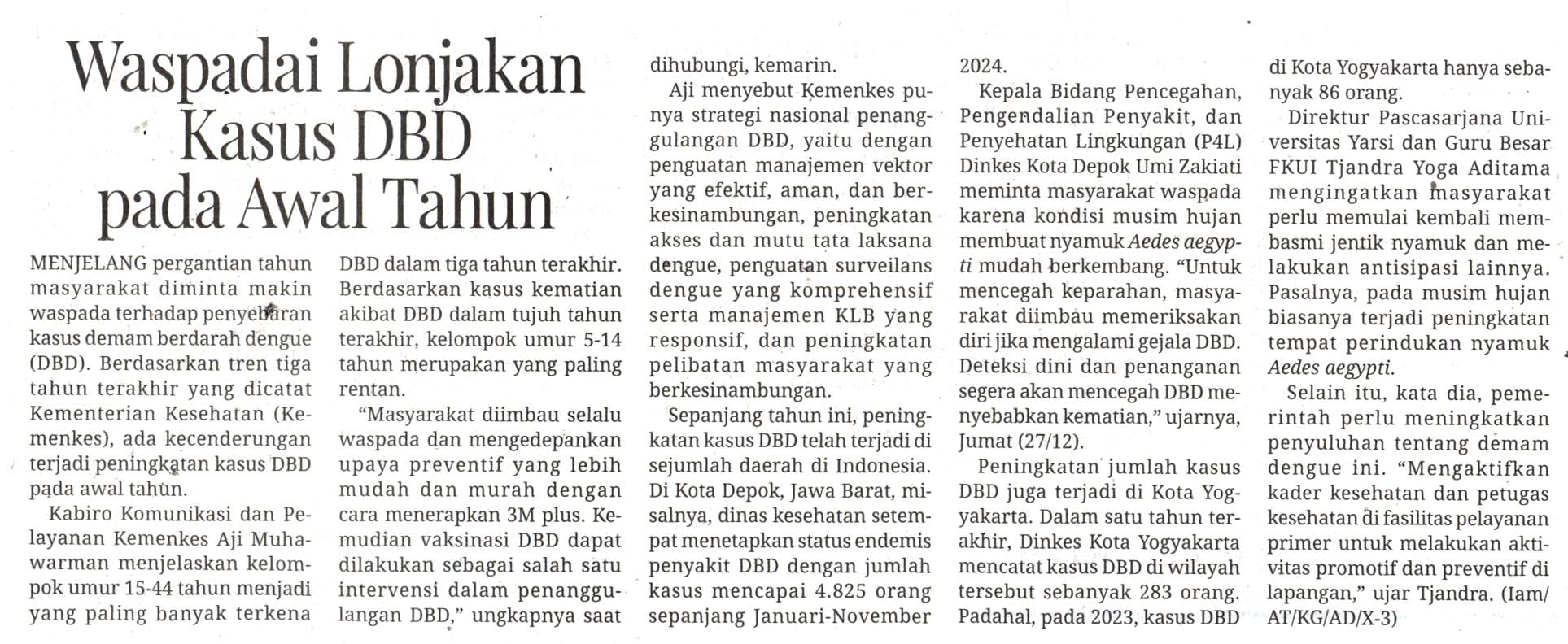 Kliping jogja terbaru