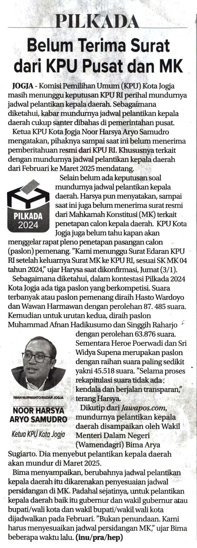 Kliping jogja terbaru