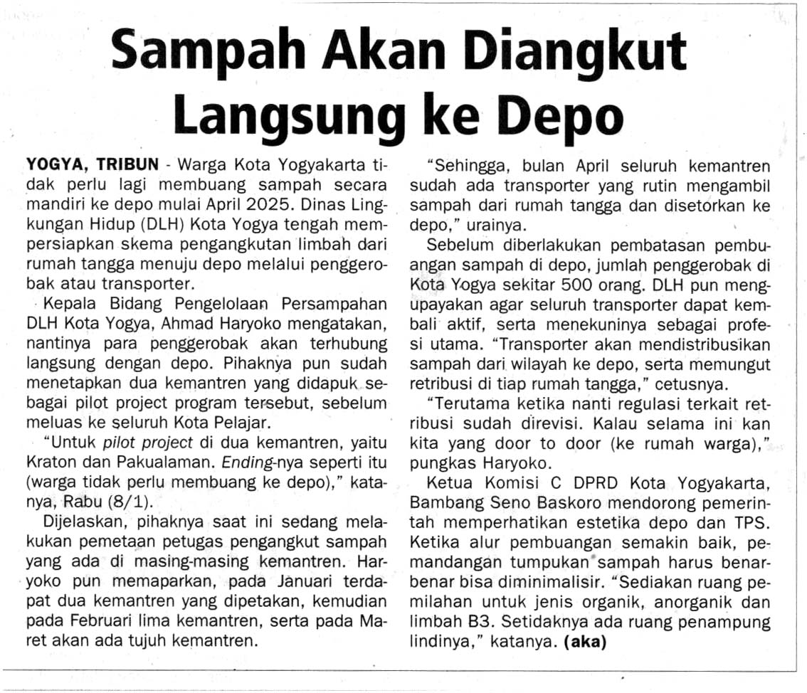 Kliping jogja terbaru