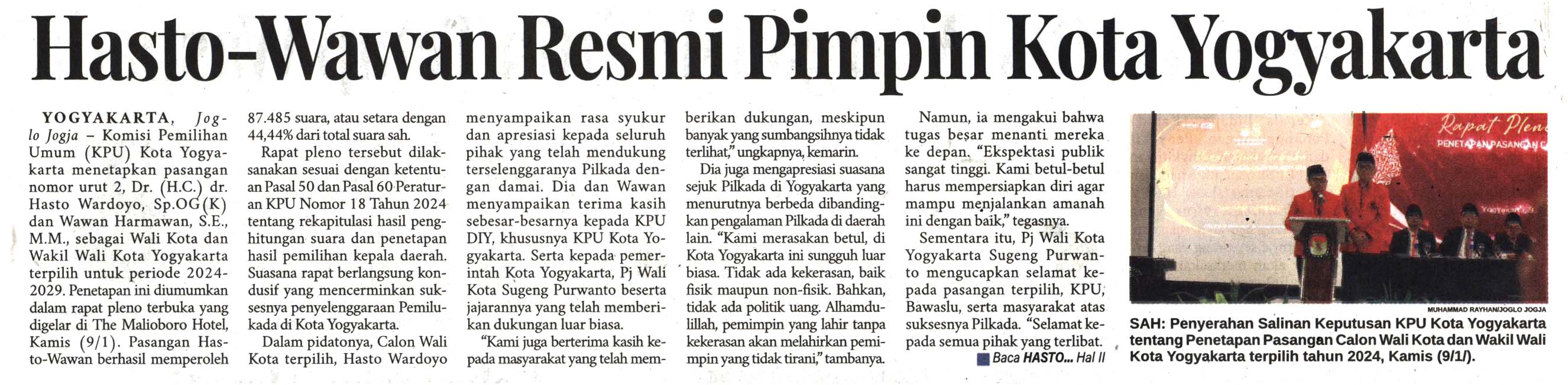 Kliping jogja terbaru