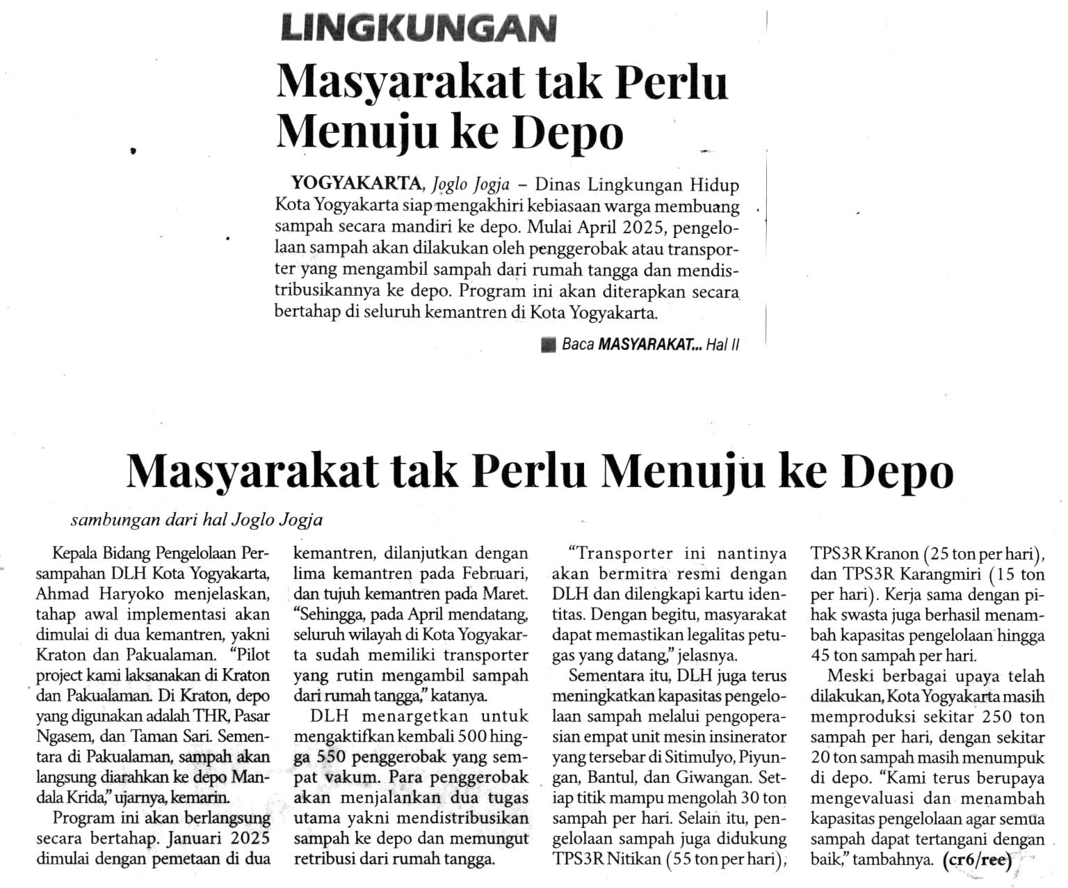 Kliping jogja terbaru