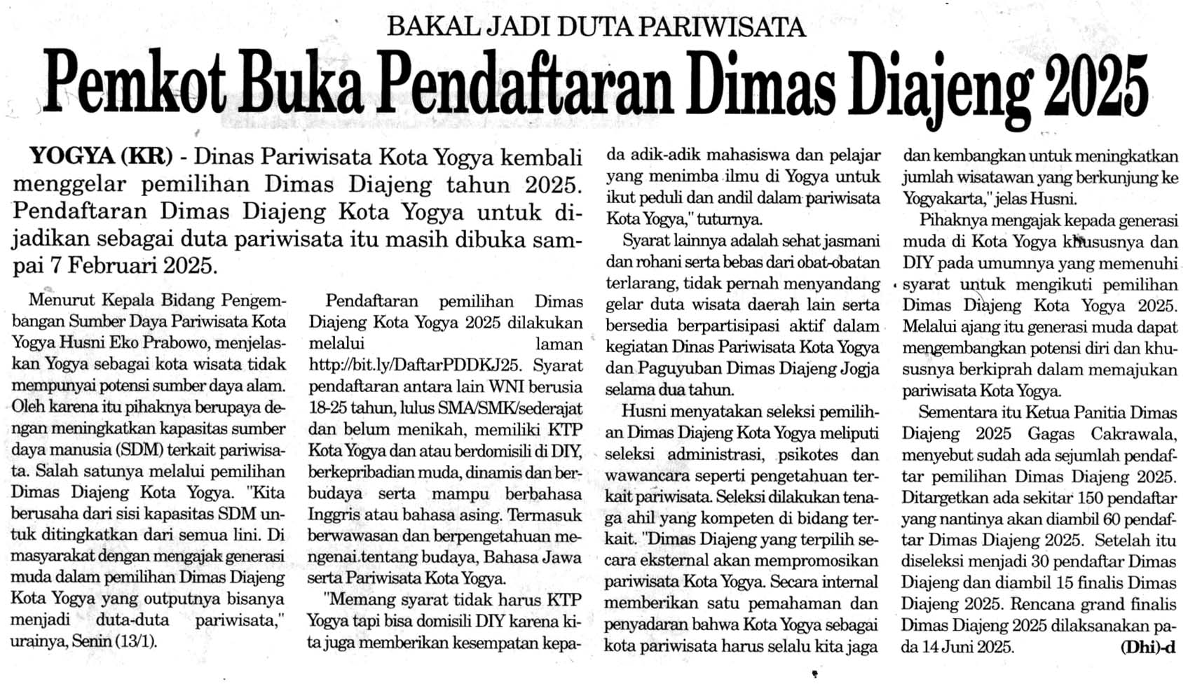Kliping jogja terbaru