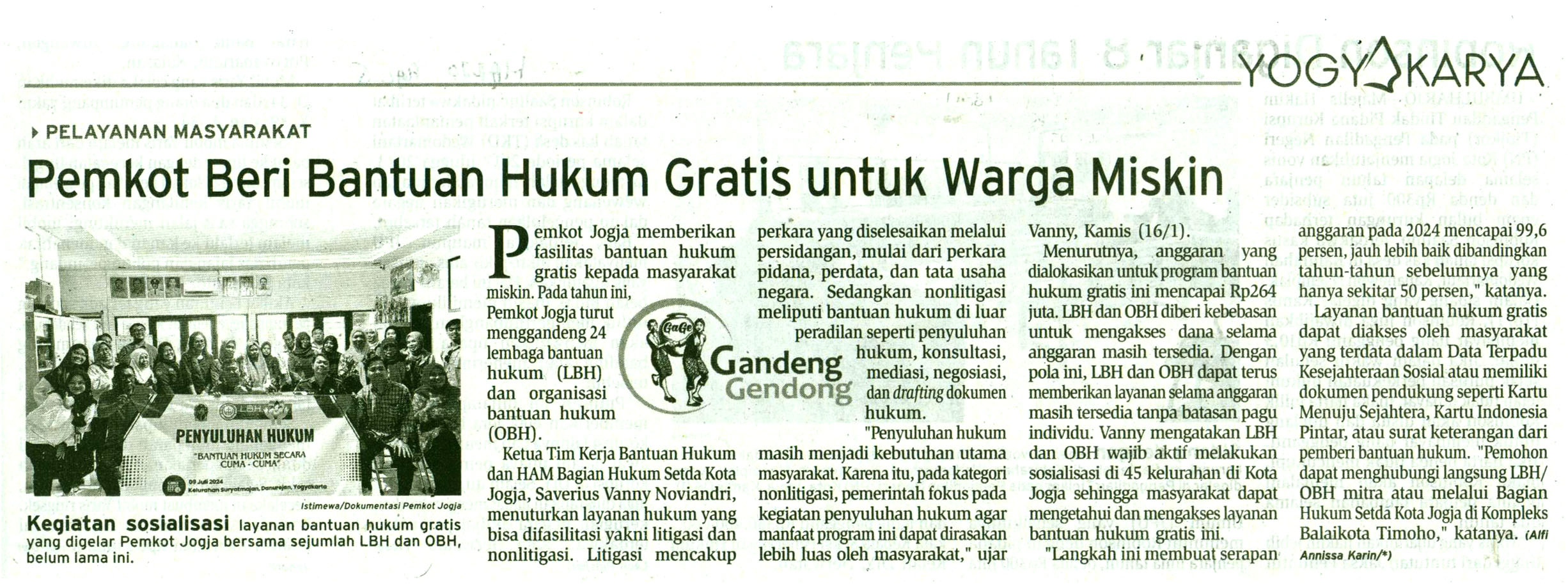 Kliping jogja terbaru