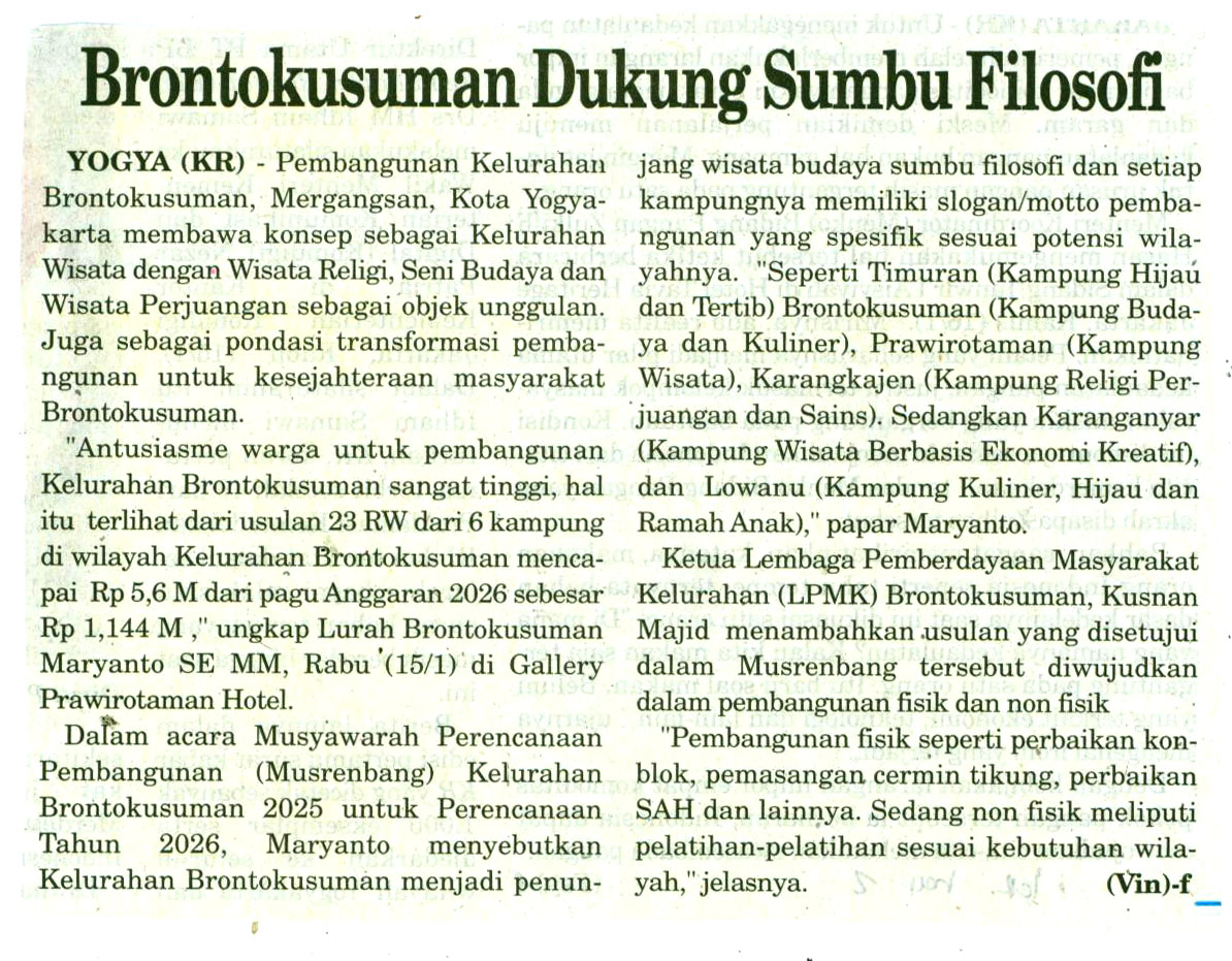 Kliping jogja terbaru