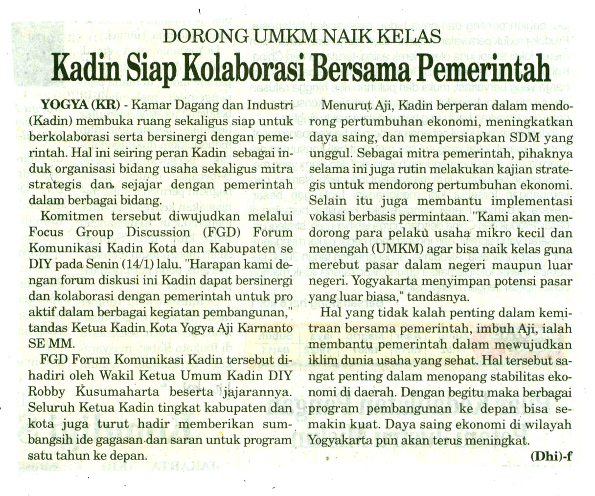 Kliping jogja terbaru