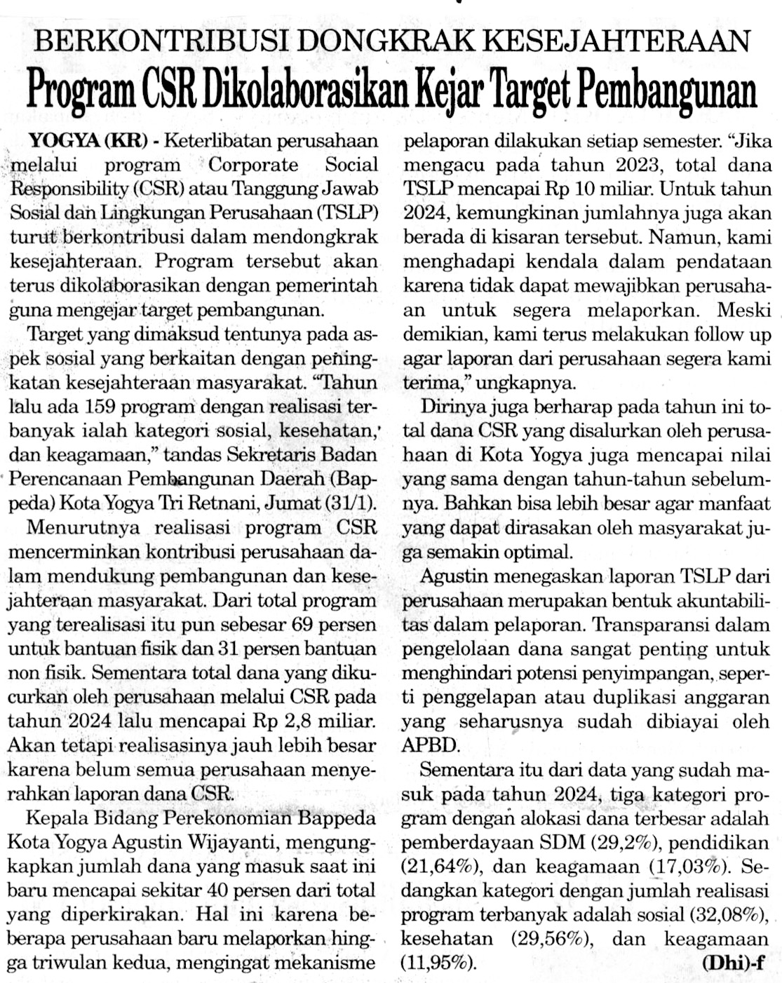 Kliping jogja terbaru