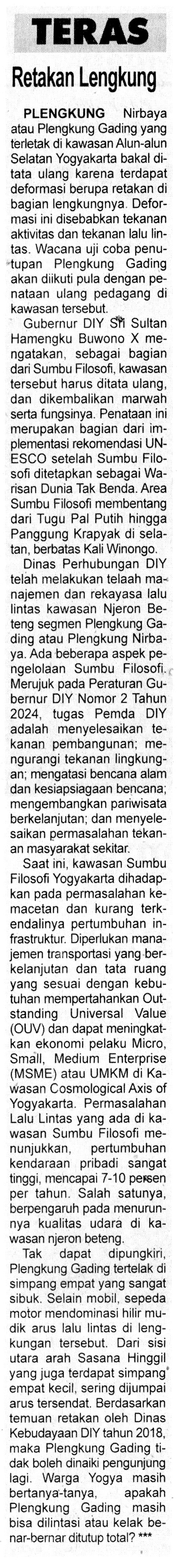 Kliping jogja terbaru