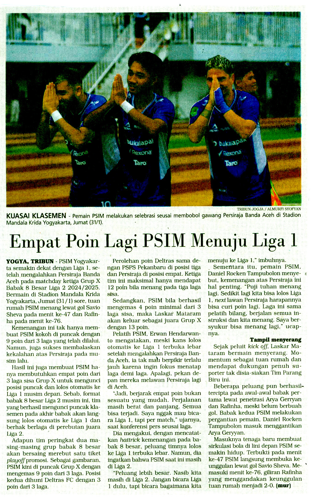 Kliping jogja terbaru