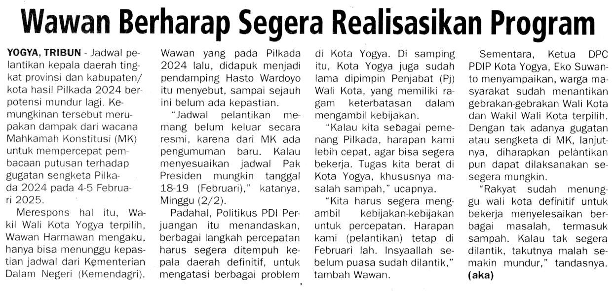 Kliping jogja terbaru