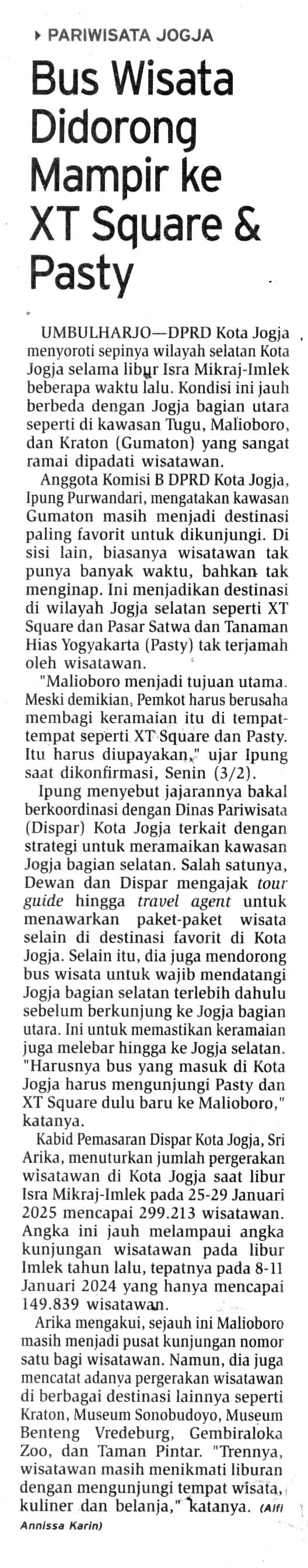 Kliping jogja terbaru