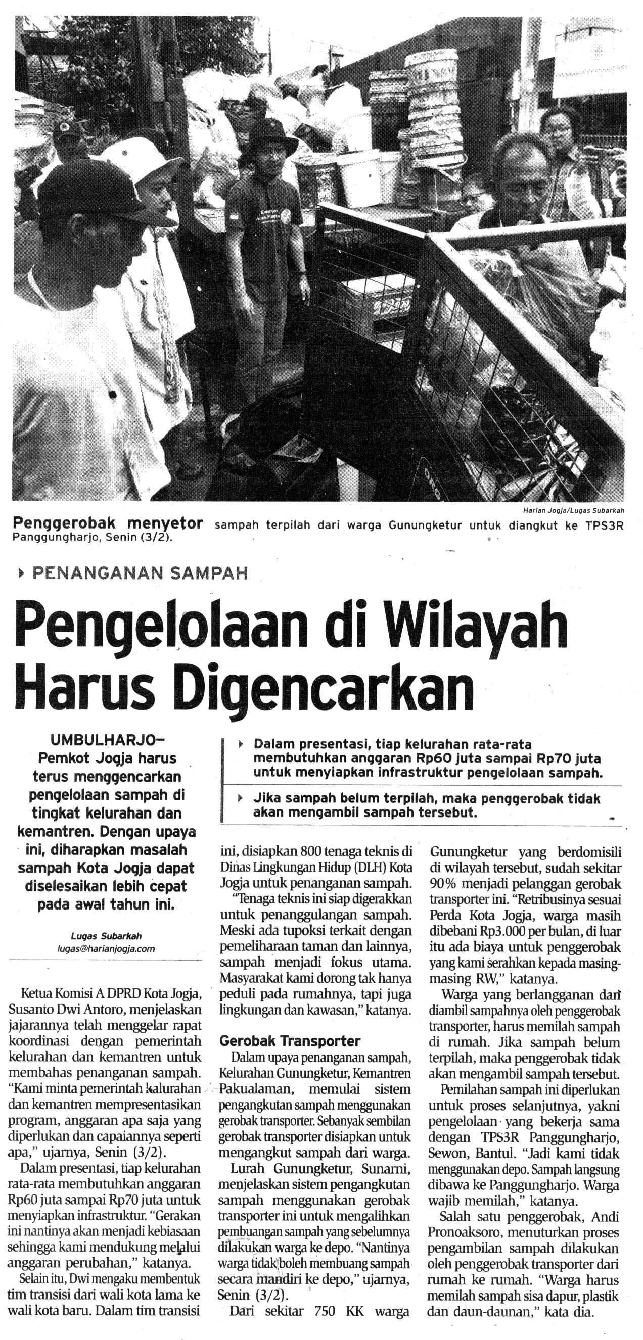 Kliping jogja terbaru
