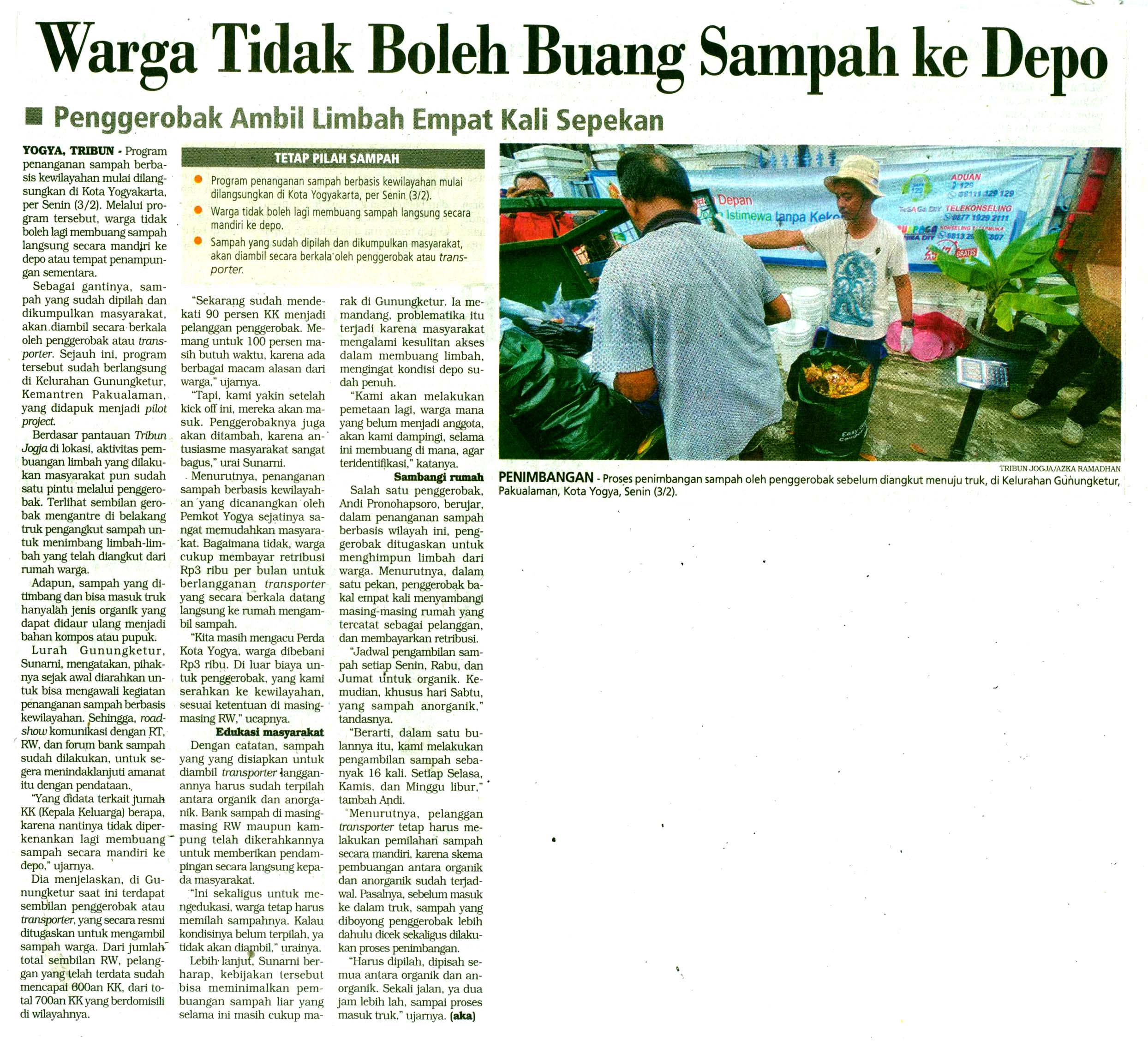 Kliping jogja terbaru