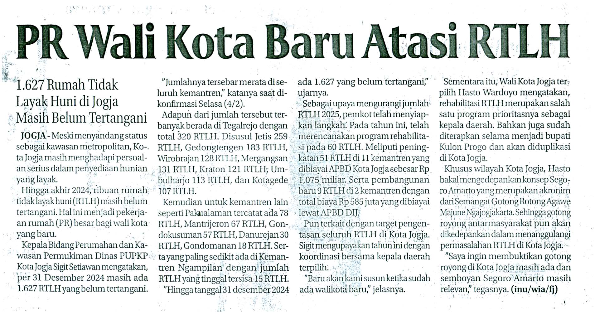 Kliping jogja terbaru