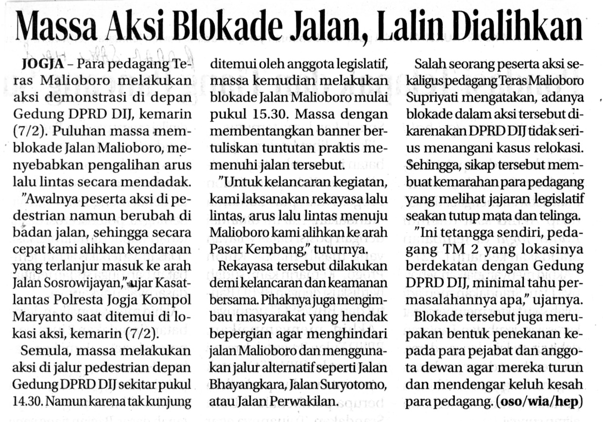 Kliping jogja terbaru