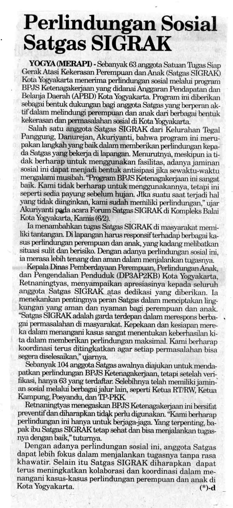 Kliping jogja terbaru