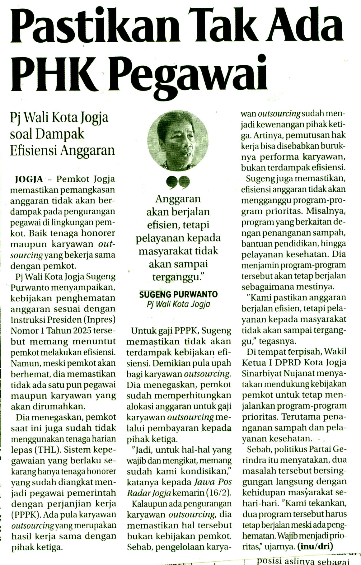 Kliping jogja terbaru