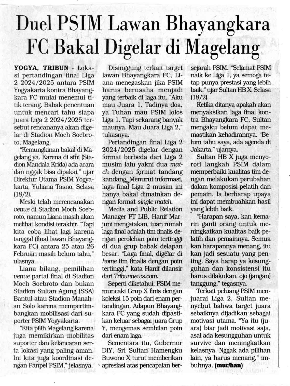 Kliping jogja terbaru
