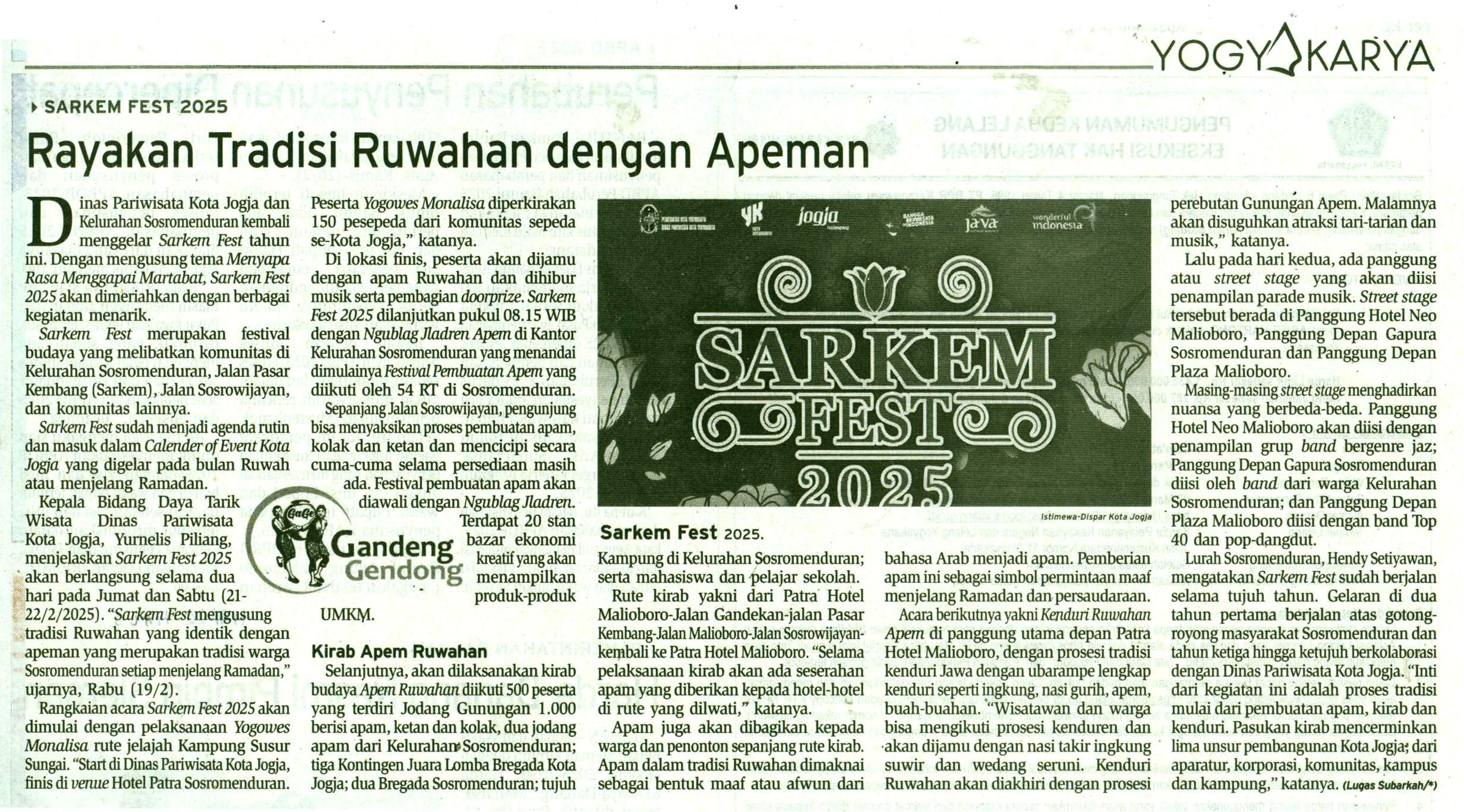 Kliping jogja terbaru