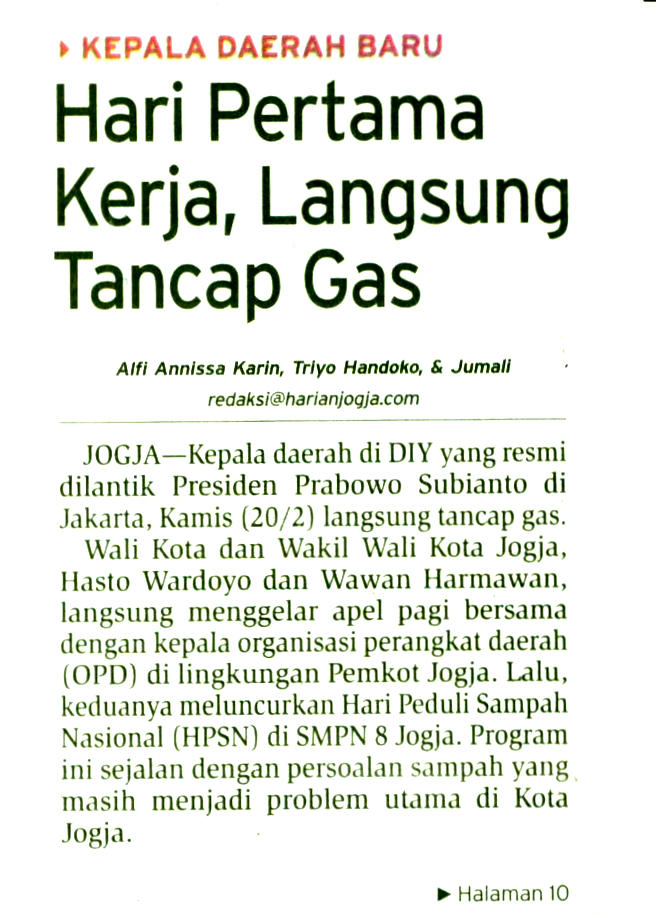 Kliping jogja terbaru