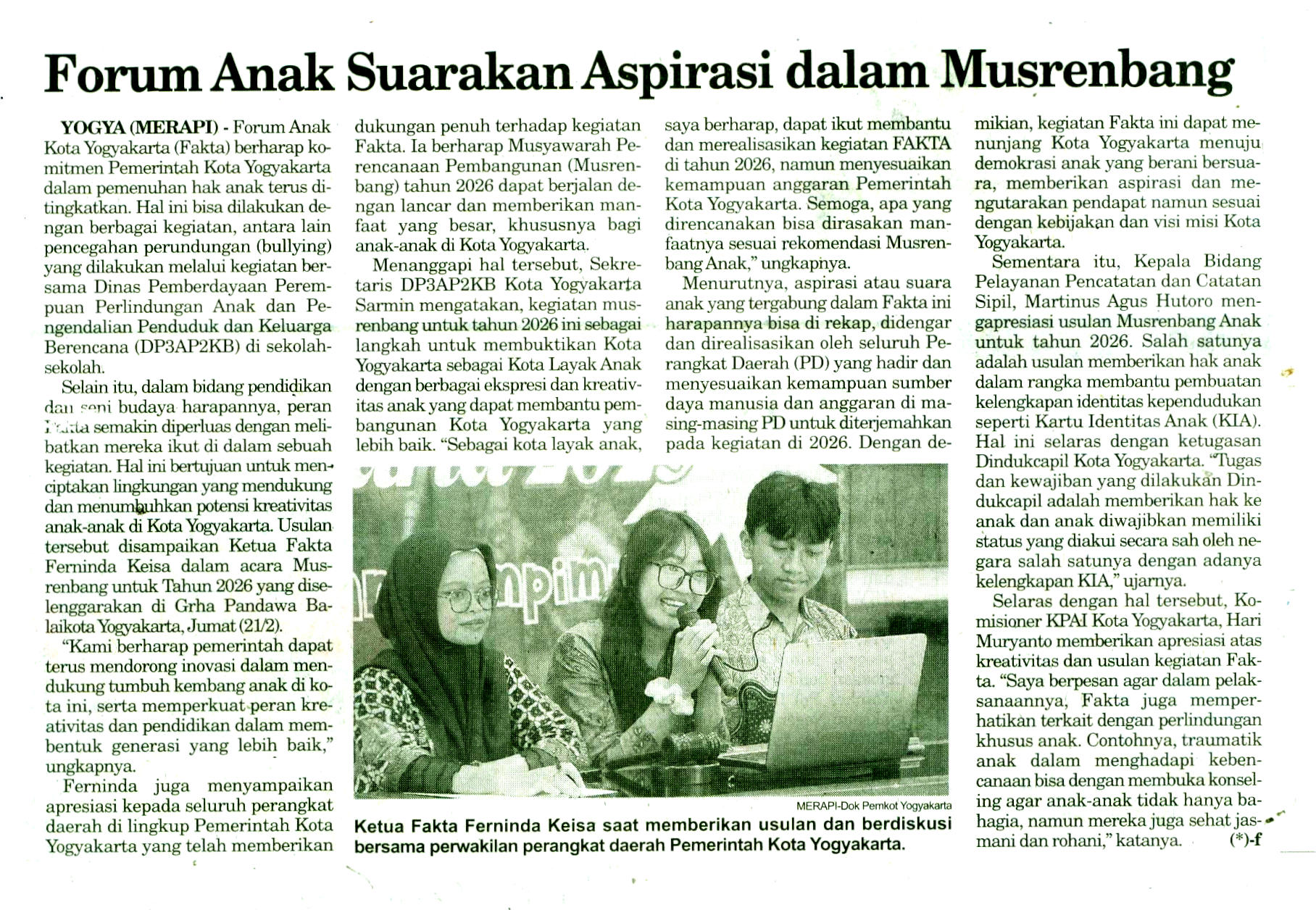 Kliping jogja terbaru