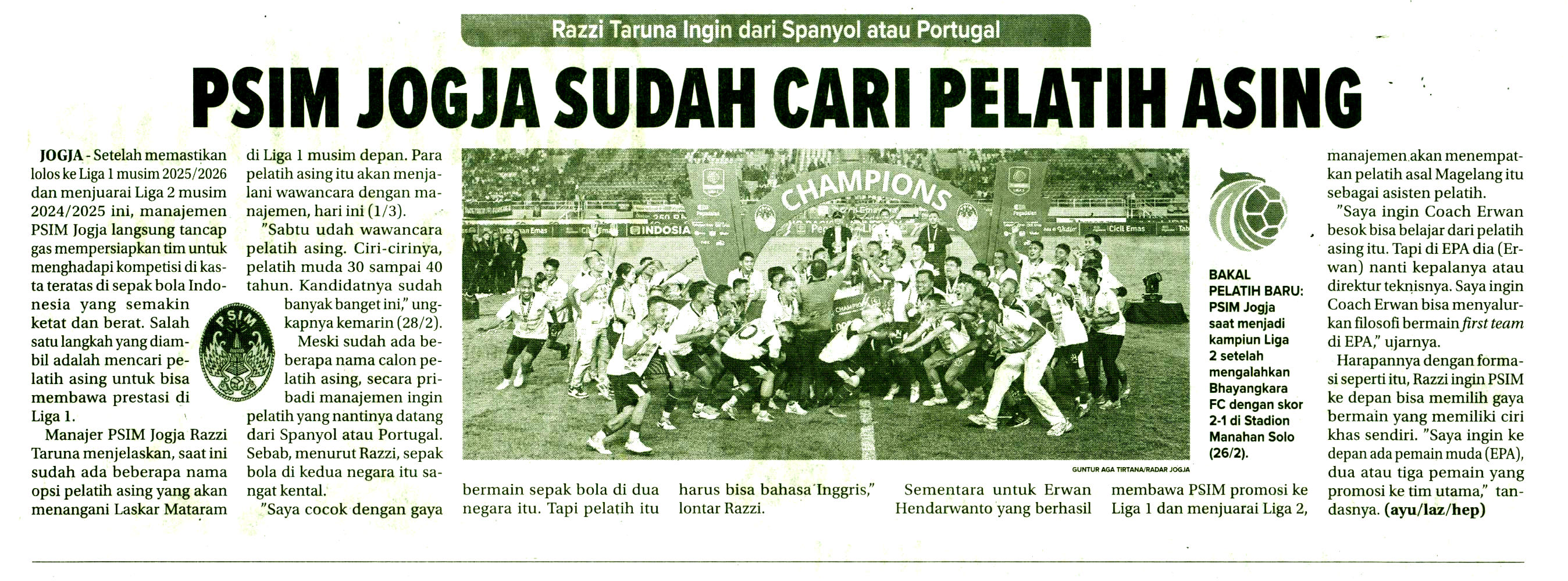 Kliping jogja terbaru