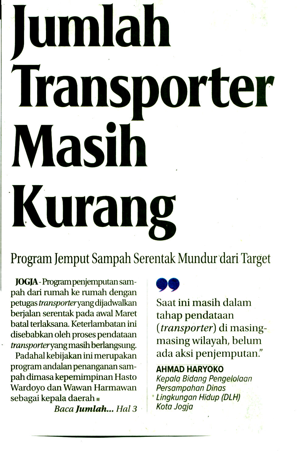 Kliping jogja terbaru