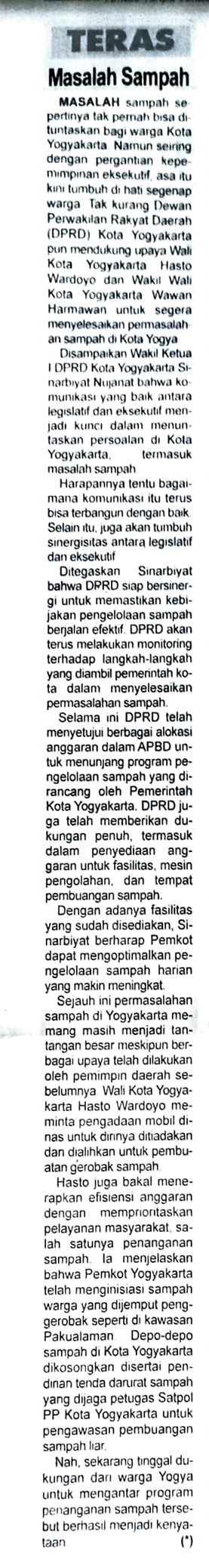 Kliping jogja terbaru