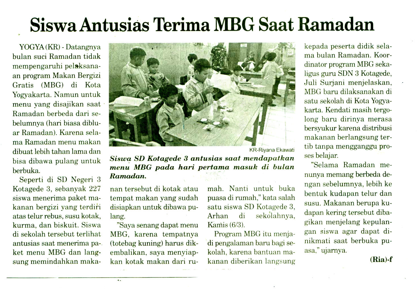 Kliping jogja terbaru
