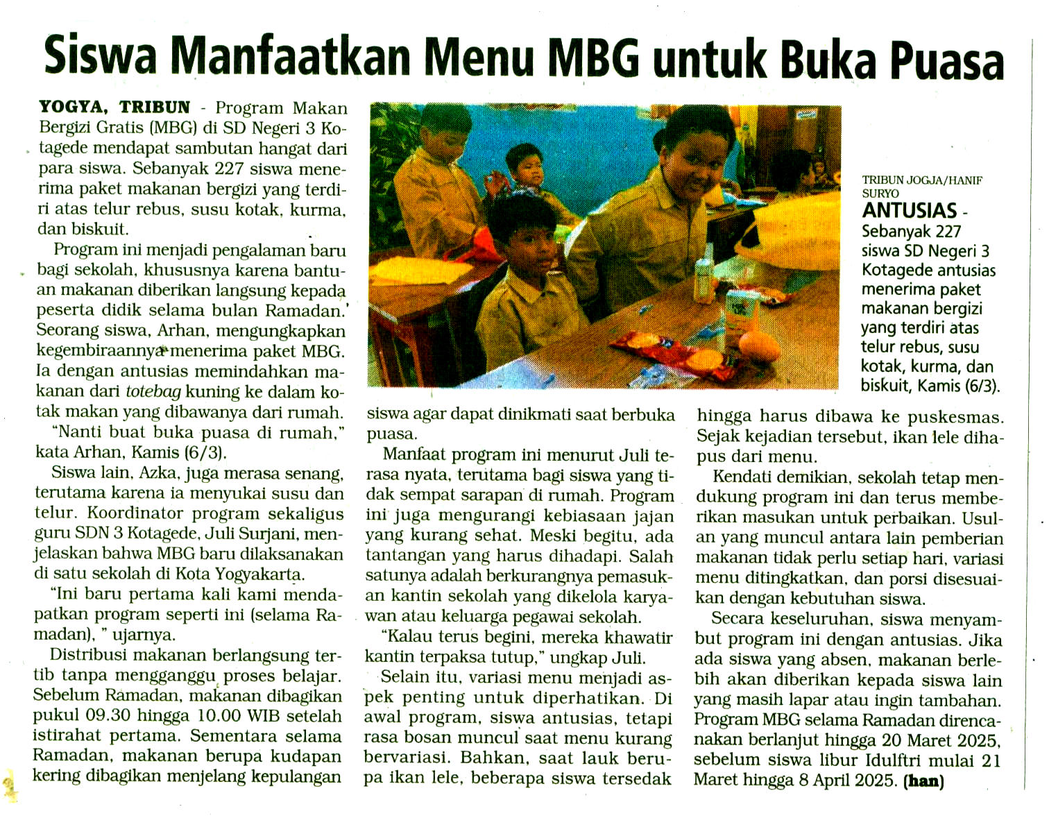 Kliping jogja terbaru