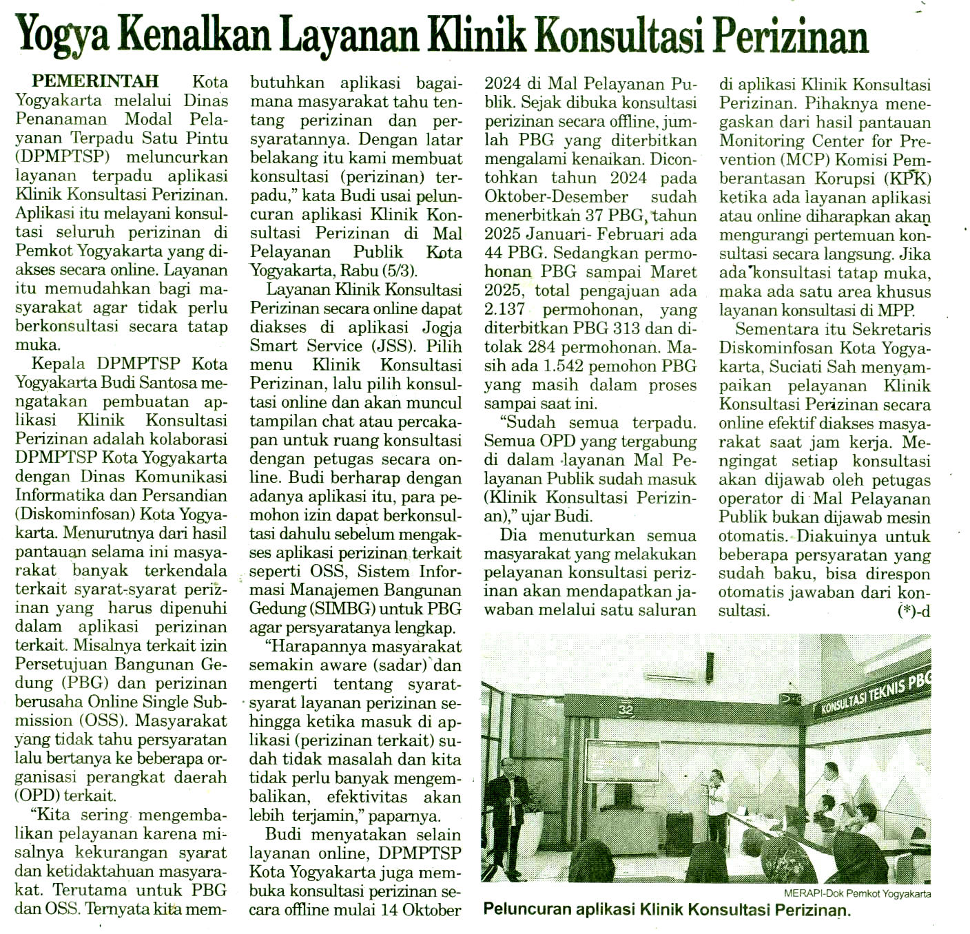 Kliping jogja terbaru