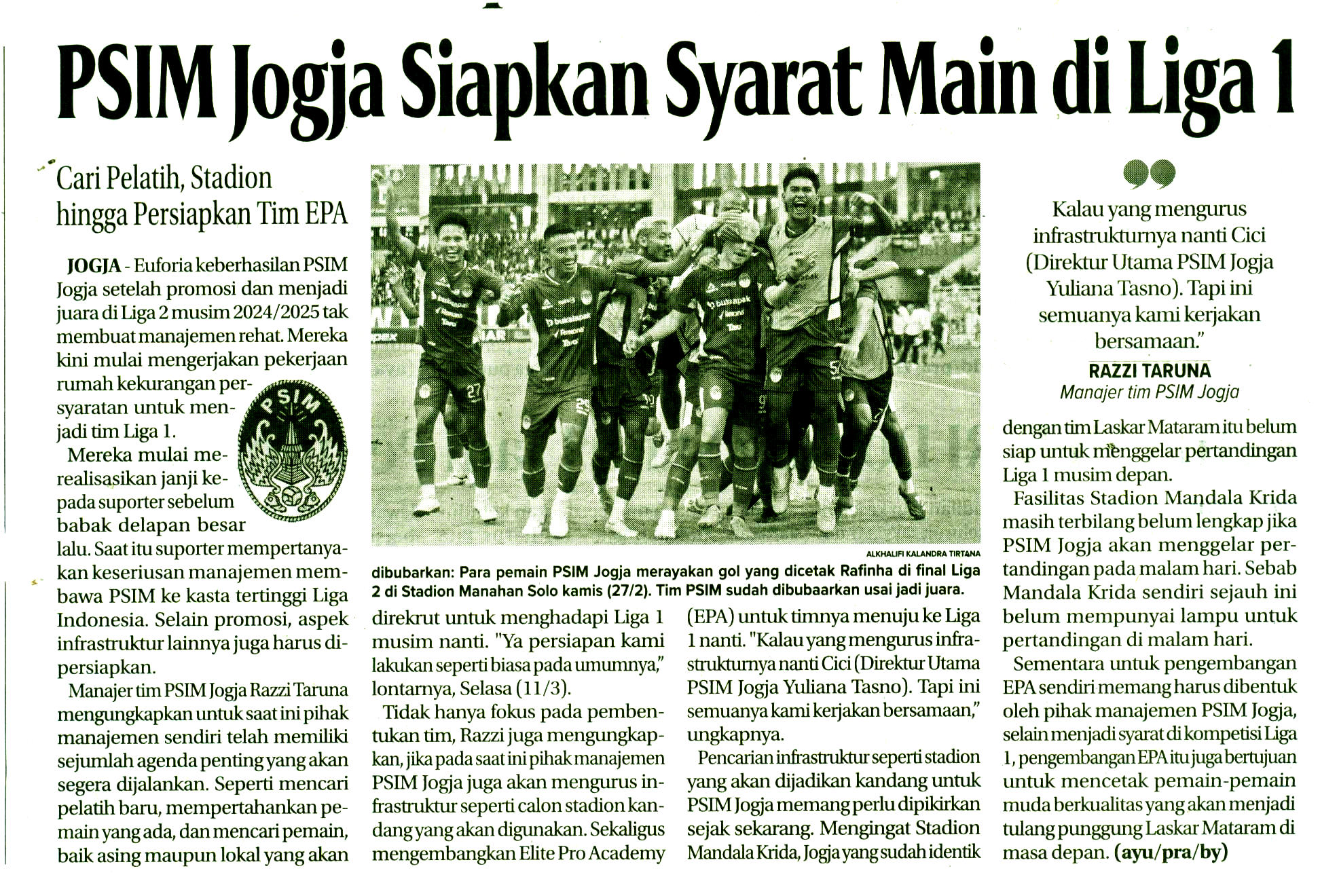 Kliping jogja terbaru