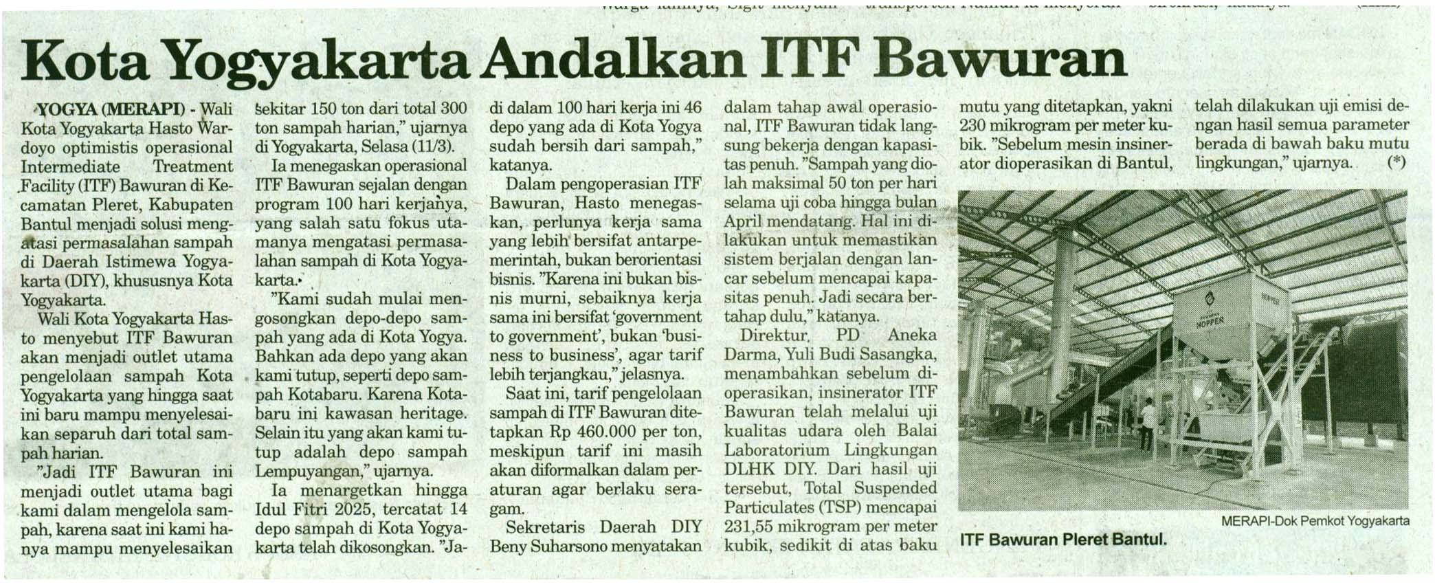 Kliping jogja terbaru