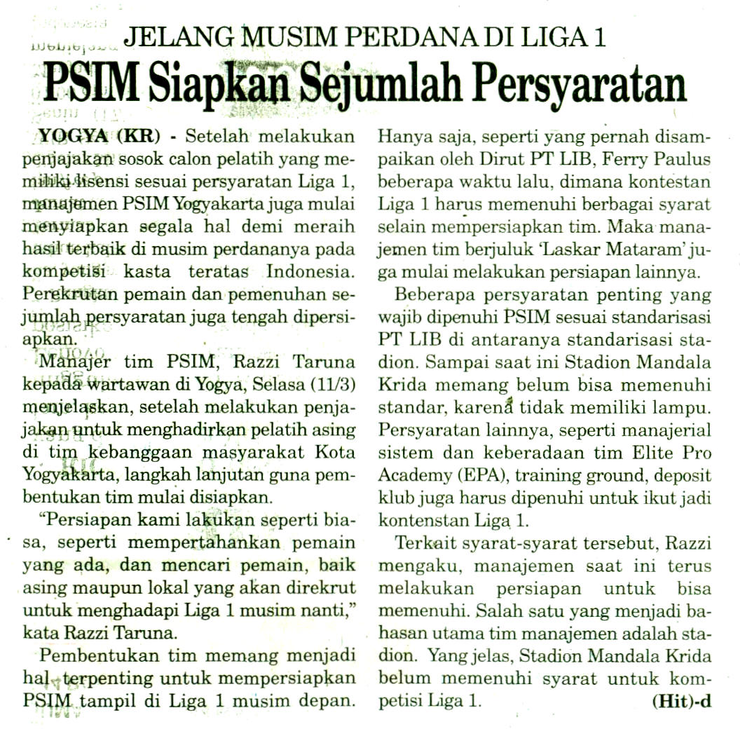 Kliping jogja terbaru