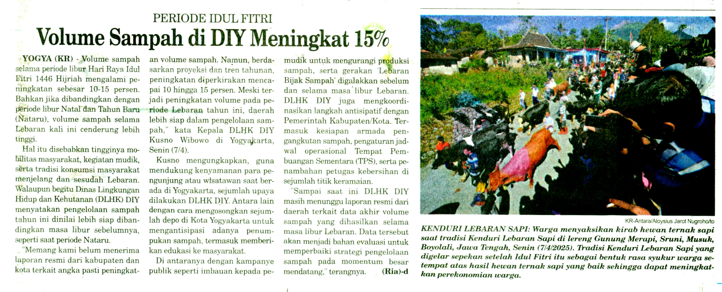 Kliping jogja terbaru