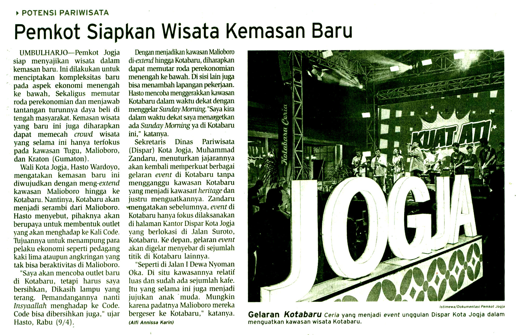 Kliping jogja terbaru
