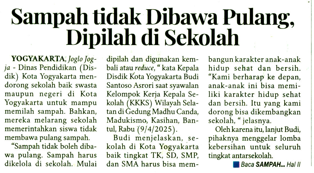 Kliping jogja terbaru