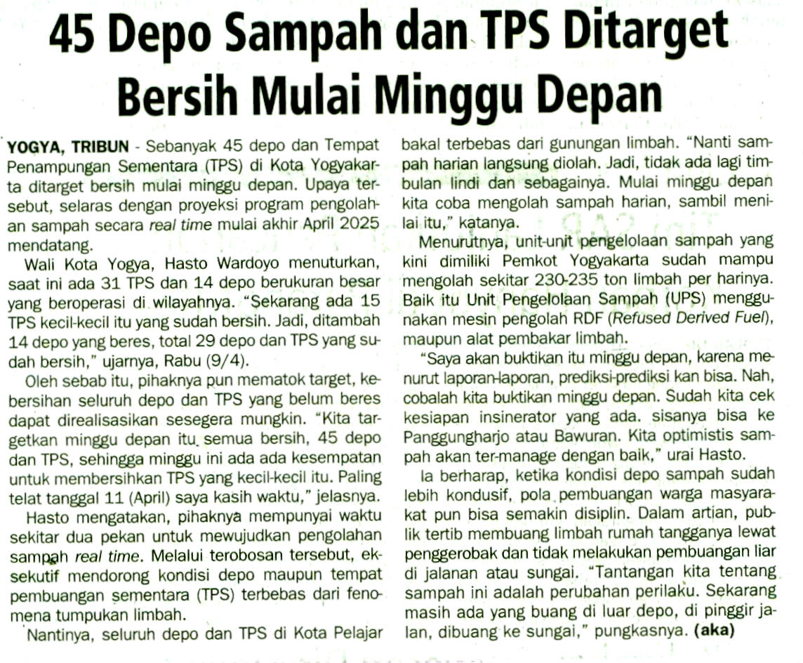 Kliping jogja terbaru