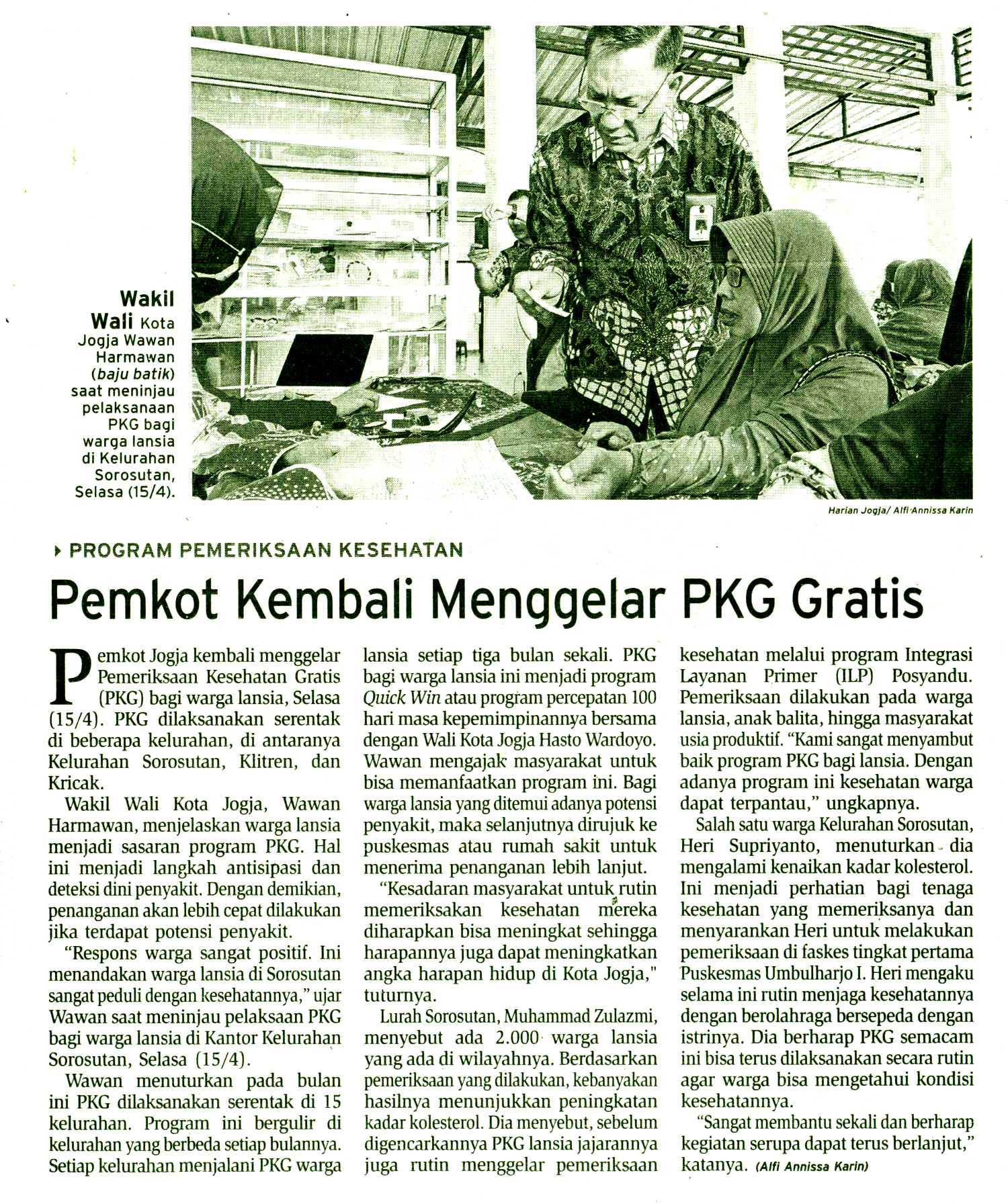 Kliping jogja terbaru