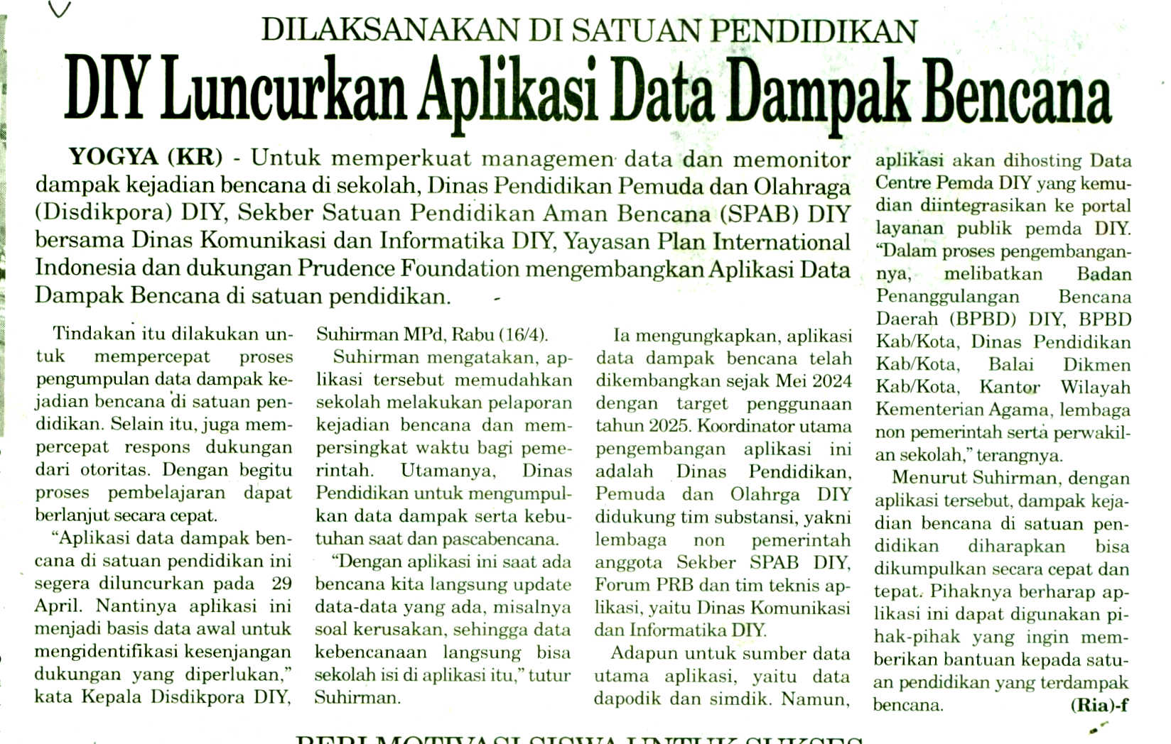 Kliping jogja terbaru